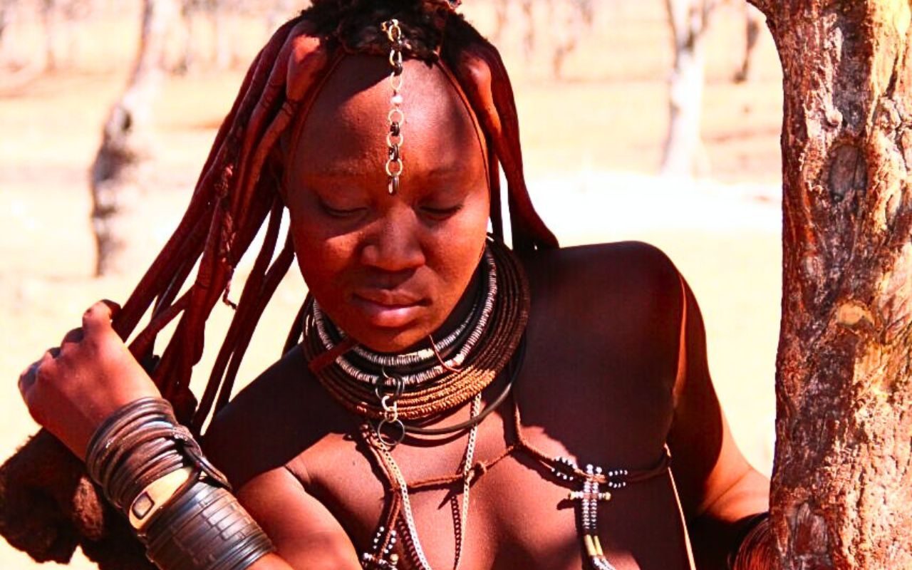 Tribo Himba-Namibia-Africa-autoral