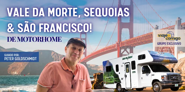 Grupo Viaje Comigo motorhome por São Francisco